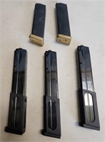 W - LOT OF 5 AMMUNITION MAGS (F41)
