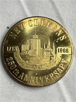 New Orleans 250th Anniversary Coin