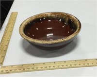 Hull brown bowl