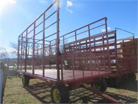 Farmers Choice 20' Steel Frame Hay Wagon