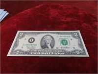 2003-$2 Minneapolis federal reserve US banknote.