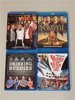 LOT OF 4 BLU-RAY MOVIES