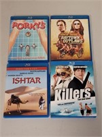 LOT OF 4 BLU-RAY MOVIES