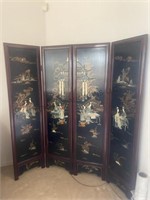 Asian Screen excellent condition 6 ft tall