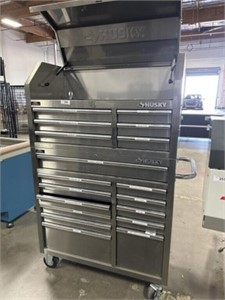 Husky Stainless Steel Rolling Tool Box