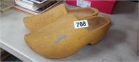 LARGE WOODEN SHOES