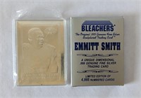 1995 Bleachers Emmitt Smith Fine Silver #d Card