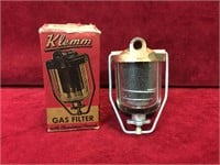 Klemm Glass Bowl Gas Filter