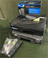 Sony VCRs & RCA TV Converter