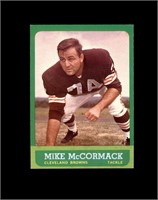 1963 Topps #17 Mike McCormack NM-MT to MINT