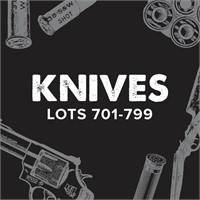 Knives Lots 701-799