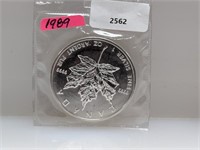 1oz .999 Silver Canada Maple Leaf