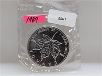 1oz .999 Silver Canada Maple Leaf