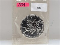 1oz .999 Silver Canada Maple Leaf