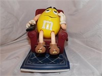 Yellow M&M Lounging Candy Dispenser