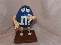 Blue M&M Candy Dispenser