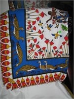 Egytian motif table cloth