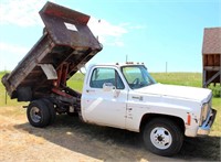 1980 Chev Silverado 30 Pickup w/Dump Bed