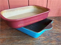 Pampered Chef and Pinnacle Baking Dishes