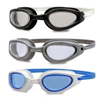 Dolfino Adult Racer Swim Goggles  Multi-Color  Uni