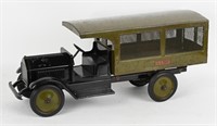 STURDITOY PRESSED STEEL US MAIL SCREEN SIDE TRUCK