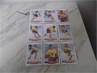 Lot 3 Sheets Hockey Stars and Rookies Look