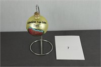 Williamstown High School hand painted ornament fro