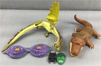 Dragon and other toys
