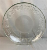 12'' Round Embossed Butterfly Bowl