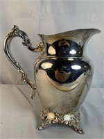 Oneida Silver Plate Water Pitcher