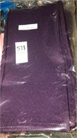50 - Cloth Napkins Aubergine