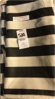 50 - Cloth Napkins B&W Stripe