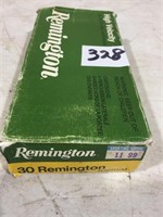 17 Rounds .30 Remington Ammo