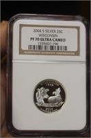 Ultra cameo silver quarter