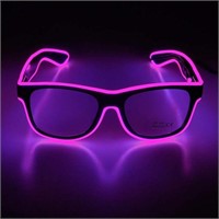 Wire Neon LED Glasses 3 Different Light Modes