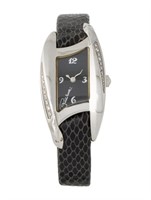 Roberto Cavalli Classic Blk Dial Ladies Watch 24mm