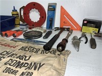 Tools: Hammer, Pliers, Screw Driver w/ Apex,