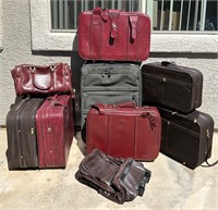 9 Pieces Luggage, Jaguar, Continental, Atlanta