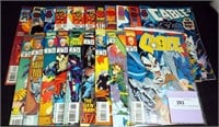 Approx 25 Vintage Cable Marvel Comic Books Lot