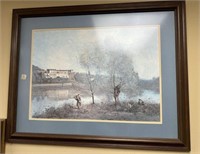 Corot Landscape Framed Print