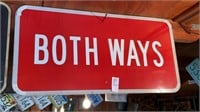 Both Ways Sign