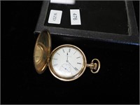 Elgin goldfilled closed case pocket watch with