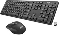 2.4g Full-size Wireless Keyboard And Mouse Combo,