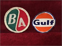 Vintage B/A & Gulf Patches.
