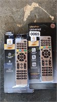 2 ULTRA PRO UNIVERSAL REMOTES