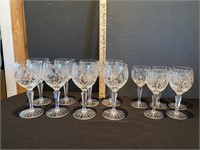 Crystal glasses