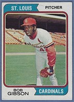 1974 Topps #350 Bob Gibson St. Louis Cardinals