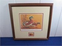 Framed & Matted Waterfowl Stamp Print &