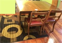 Dining Table & Rug
