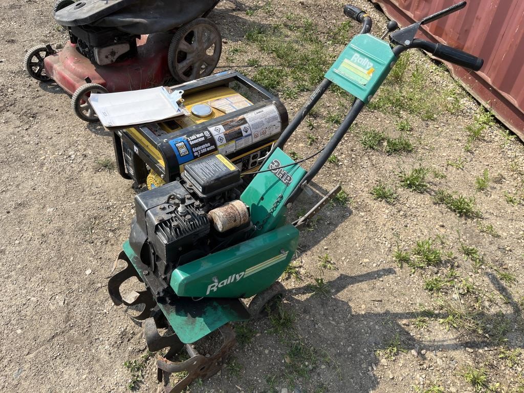 Rally Rototiller - condition unknown, not stuck